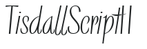 Tisdall Script II preview