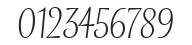 Tisdall Script II numbers preview