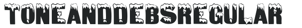 Tone And Debs Regular letters preview