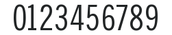 TraditionellSans-Normal numbers preview