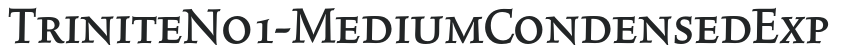 TriniteNo1-MediumCondensedExp preview
