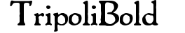 TripoliBold preview
