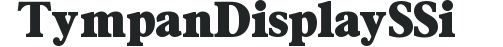 Tympan Display SSi preview