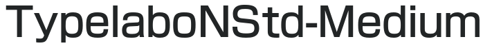TypelaboNStd-Medium preview
