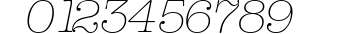 TypewriterL Italic preview