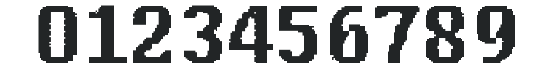 UF Mana-13alt Bold numbers preview