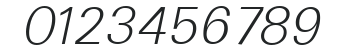 Ultimate-Serial-ExtraLight-RegularItalic numbers preview