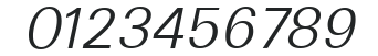 Ultimate-Serial-Light-RegularItalic numbers preview