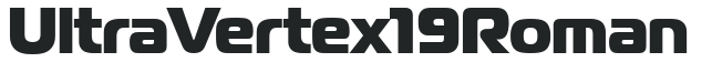 Ultra Vertex19 Roman preview