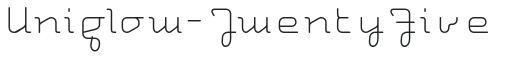 Uniglow-TwentyFive preview