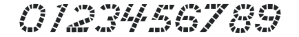 UnionSquareRightSlant numbers preview