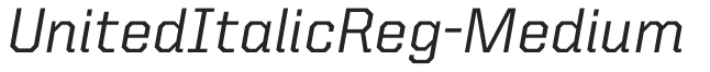 UnitedItalicReg-Medium preview