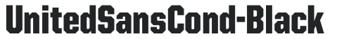 UnitedSansCond-Black preview