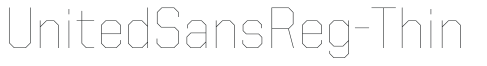 UnitedSansReg-Thin preview