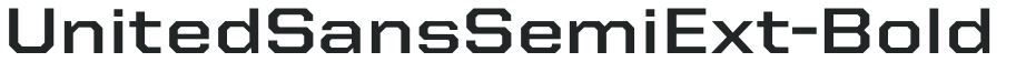 UnitedSansSemiExt-Bold preview