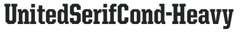 UnitedSerifCond-Heavy preview