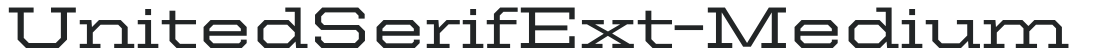 UnitedSerifExt-Medium preview