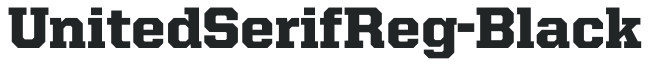 UnitedSerifReg-Black preview