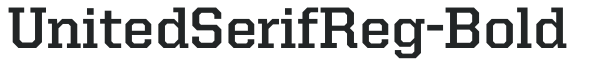 UnitedSerifReg-Bold preview