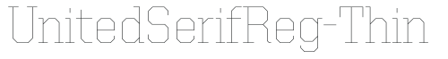 UnitedSerifReg-Thin preview