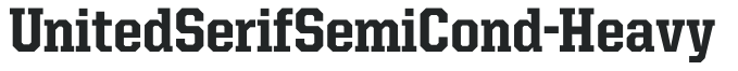 UnitedSerifSemiCond-Heavy preview