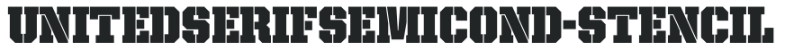 UnitedSerifSemiCond-Stencil preview