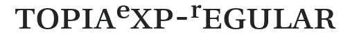 UtopiaExp-Regular letters preview