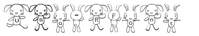 usa-R Font preview