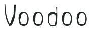 Voodoo letters preview