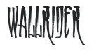 WALLRIDER letters preview
