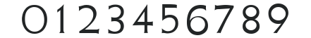 Weiss Initialen Alternates numbers preview