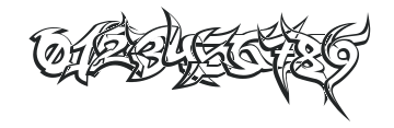 WildStyle-Outline numbers preview