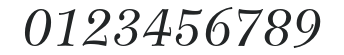 Wilke-Italic numbers preview