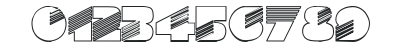 Wither Outline 5 numbers preview