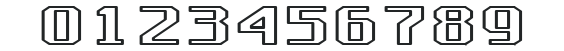Wither Outline 8 numbers preview