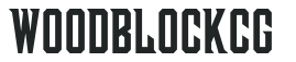 Wood Block CG letters preview