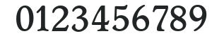 Worcester-Serial-Medium-Regular numbers preview