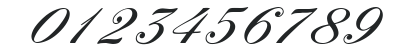 York Script ES numbers preview