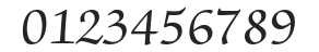 ZapfChanceryStd-Roman numbers preview