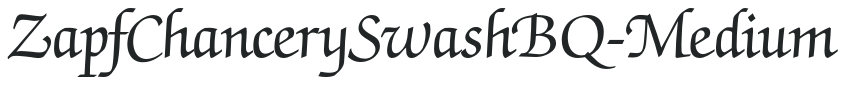 ZapfChancerySwashBQ-Medium preview