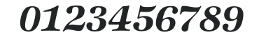 ZapfInterDemiItalic numbers preview