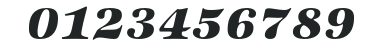 ZapfIntlITCStd-HeavyItalic numbers preview