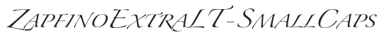 ZapfinoExtraLT-SmallCaps preview