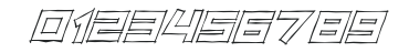 ZipSonikSketch-Italic numbers preview