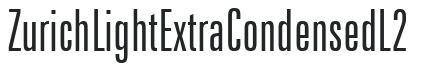 Zurich Light Extra Condensed L2 preview